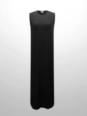 NWT Fame On Central Basic T-Shirt Slip Dress-Black in Size XS